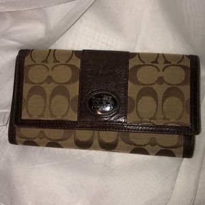 Coach fold wallet
